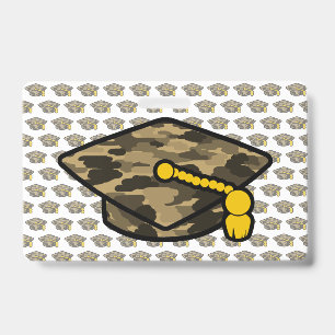 Badge Casquette de remise de diplôme Kaki Camo