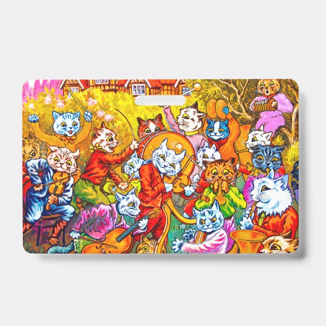 Badge Cat Musical Band (Avant)