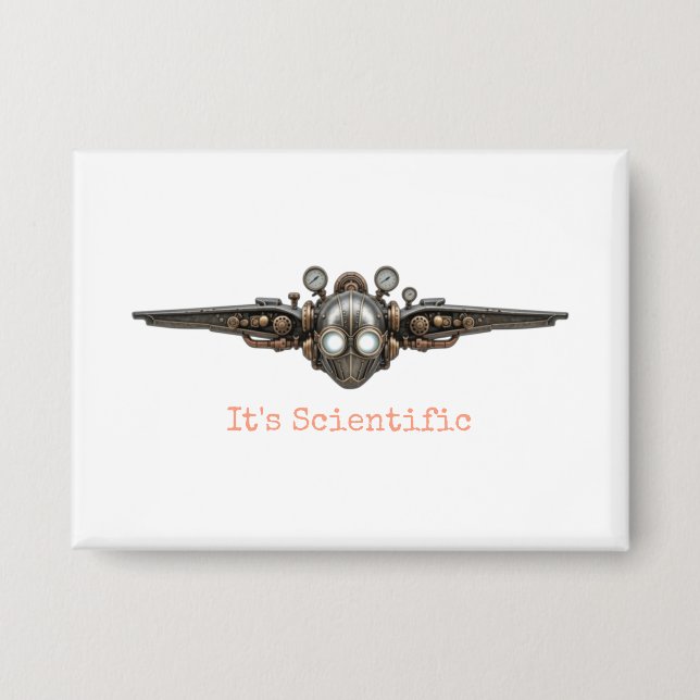 Badge C'est une épingle scientifique (Recto)