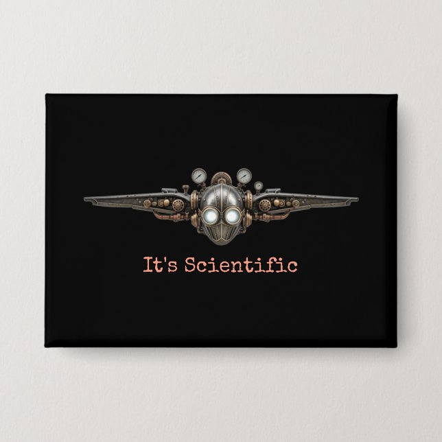 Badge C'est une épingle scientifique (Recto)