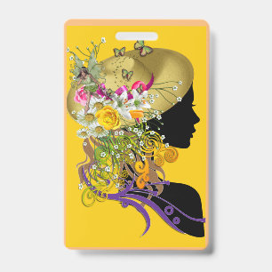 Badge chapeau ascot.