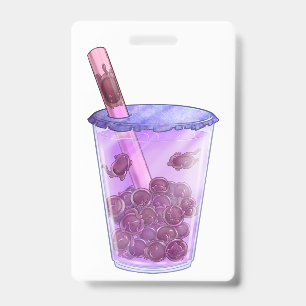 Badge Chats Boba