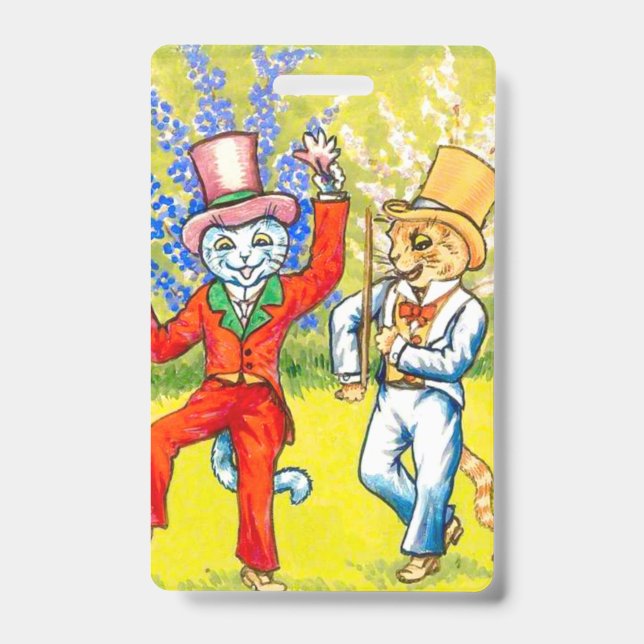 Badge Chats dansants (Avant)