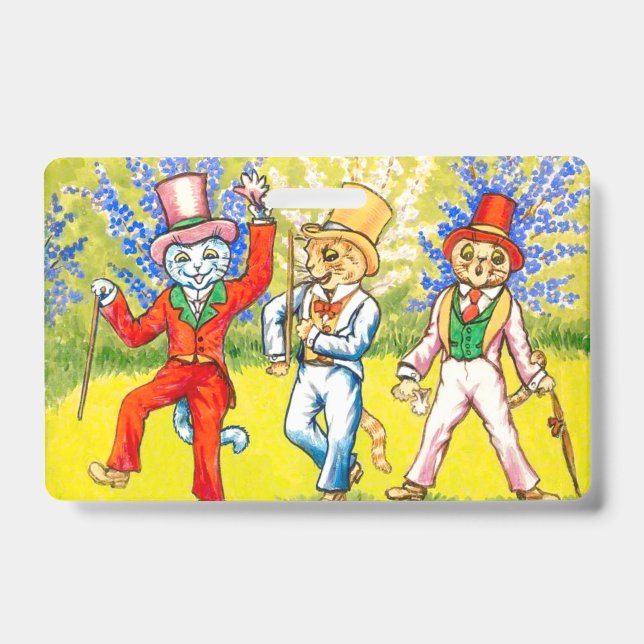 Badge Chats dansants (Avant)