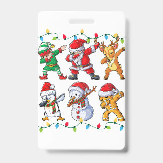 Badge Chemise en pain d'épices pour garçon Fille Noël T