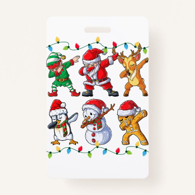 Badge Chemise en pain d'épices pour garçon Fille Noël T (Devant)