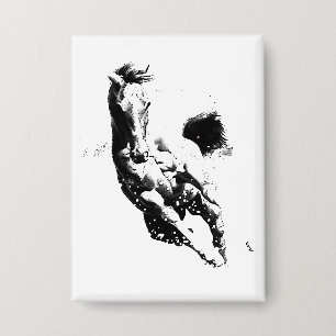 Badge Cheval de course