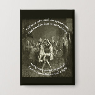 Badge Citation de la soirée Tam O Shanter Burns en gris