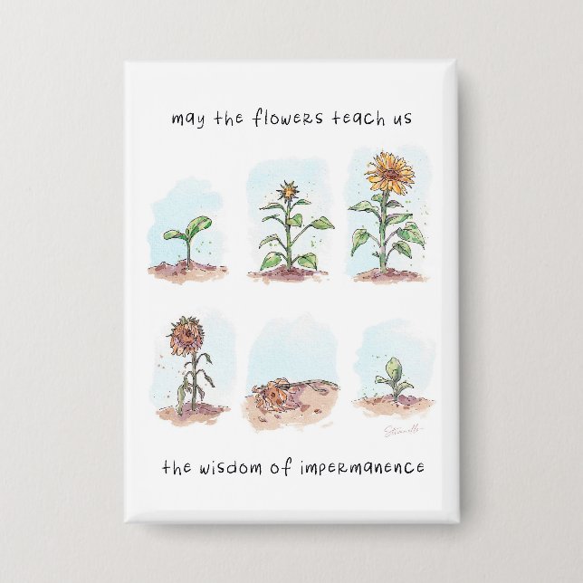 Badge Citation des fleurs (Recto)