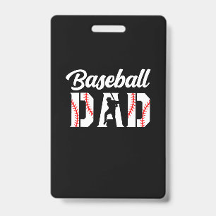 Badge Citations de grand-père   Papa de baseball