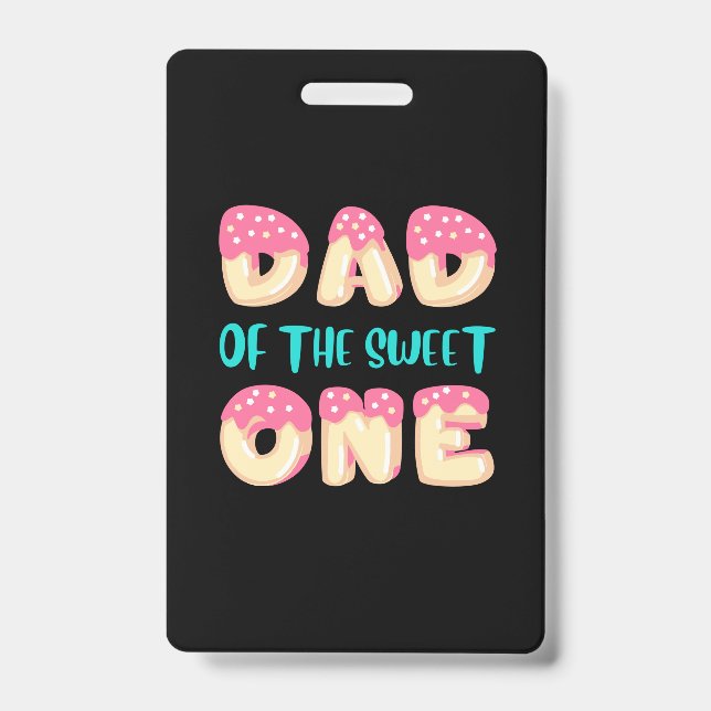 Badge Citations de grand-père | Papa de la douce (Avant)