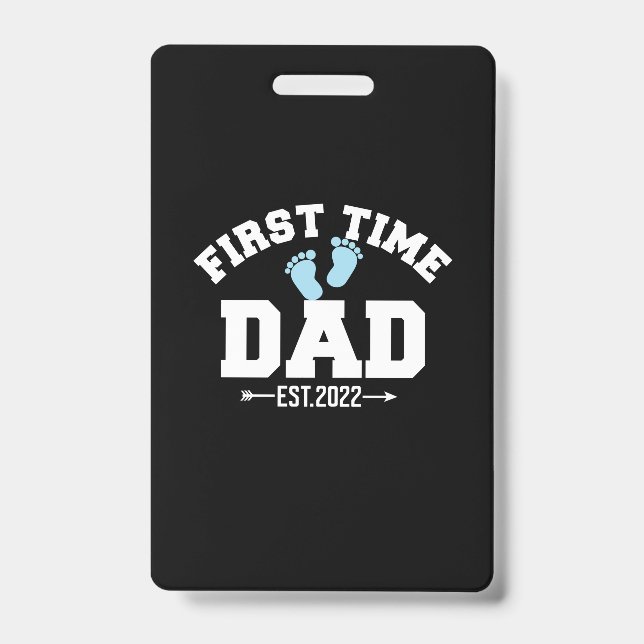 Badge Citations de grand-père | Premier papa 2022 (Avant)