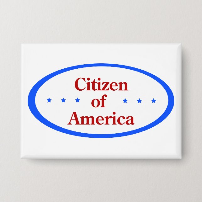 Badge Citizen of America  (Recto)