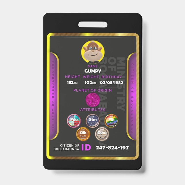 Badge citoyen  (Face)