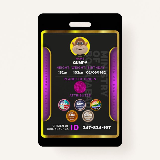 Badge citoyen  (Devant)