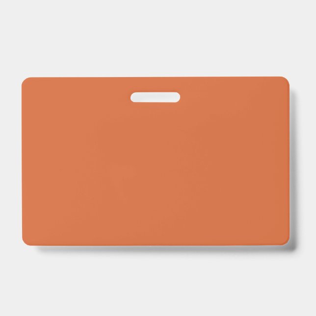 Badge Citrouille de récolte ferme orange (Avant)