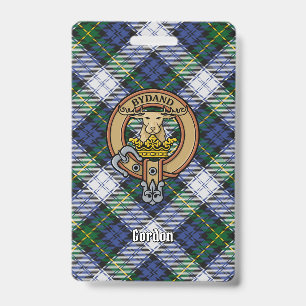 Badge Clan Gordon Crest sur le tatan de robe
