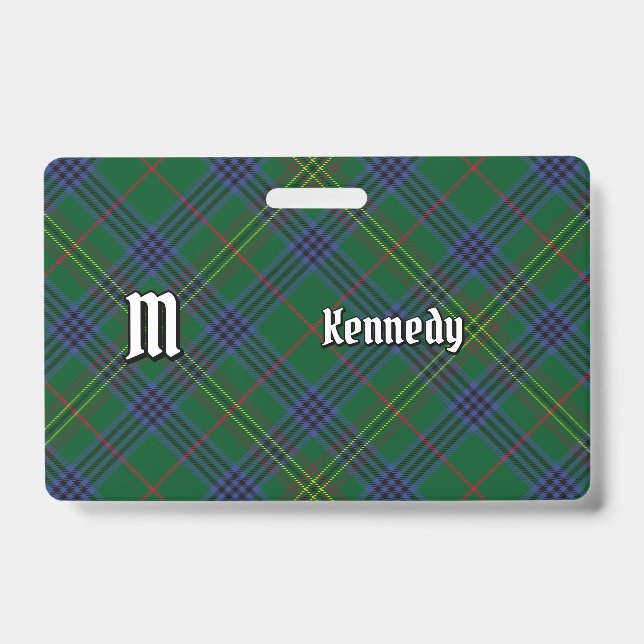 Badge Clan Kennedy Tartan (Avant)