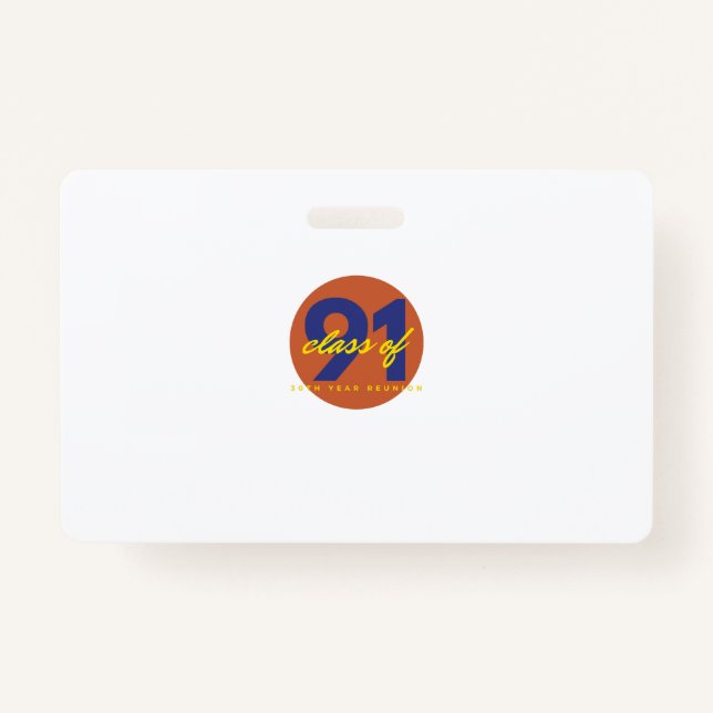 Badge Classe 1991 (Devant)