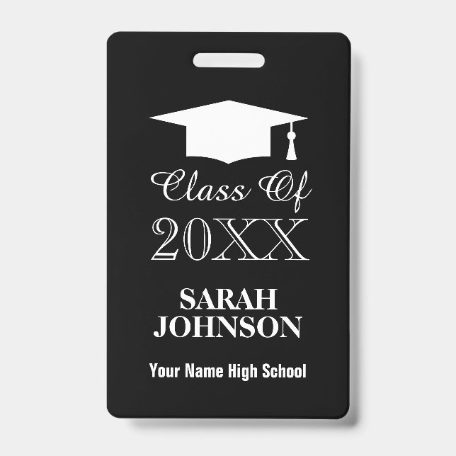 Badge Classe de 2023 Établissements d'enseignement supér (Avant)