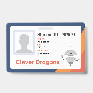Badge Clever Dragons 25-26