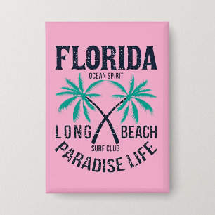 Badge Club de surf de la vie paradisiaque de Long Beach