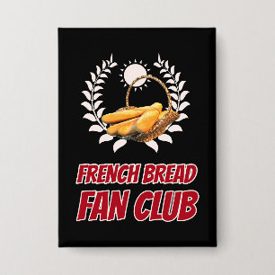 Badge Club des Amateurs de Pain Français Humour Alimenta