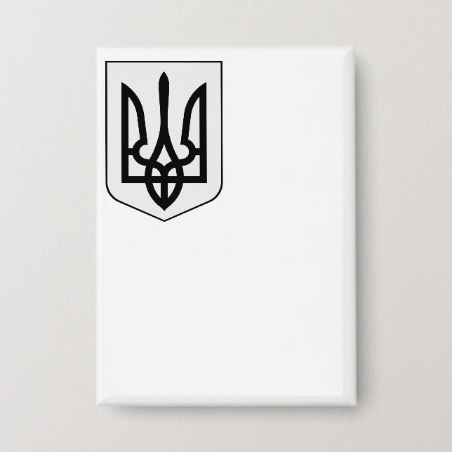 Badge Coat of arms of Ukraine (Recto)