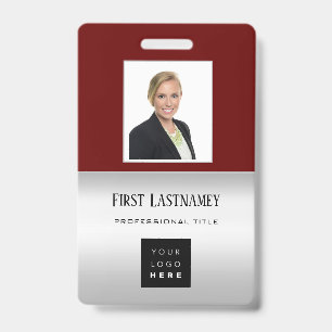 Badge Code-barres de l'employé Analyseur de nom Marion 
