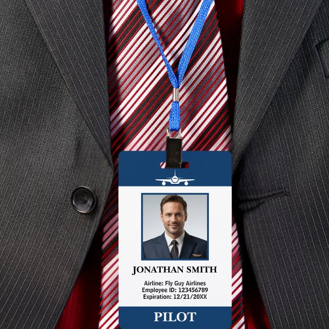 Badge Code-barres de sécurité pour la photo de la carte  (Créateur téléchargé)