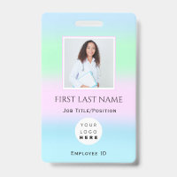Code-barres Photo IDCard Health Nurse Doctor