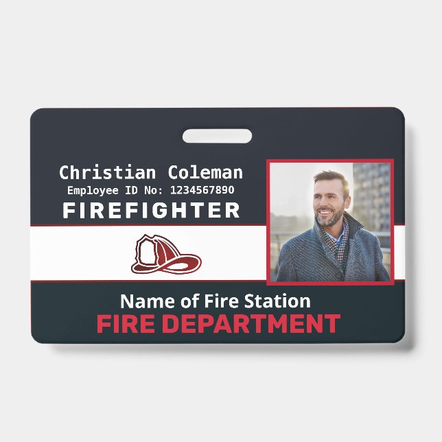 Badge Code de la barre de logo de la carte d'identité de (Avant)