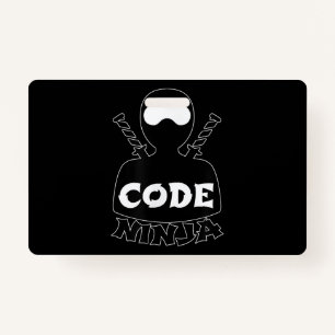 Badge Code Ninja Computer Coding Engineer Funny Lovers