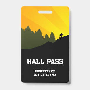 Badge col de l'enseignant Hall