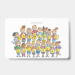 Badge Collègue Fabuleux