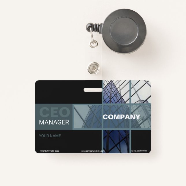 Badge Commercial (Front with Retractable)