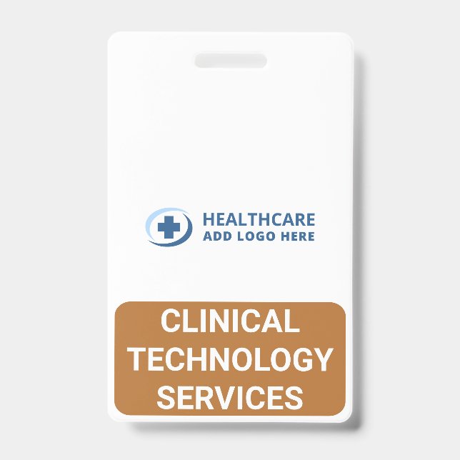Badge Compagnon de services de technologie clinique CTS  (Avant)