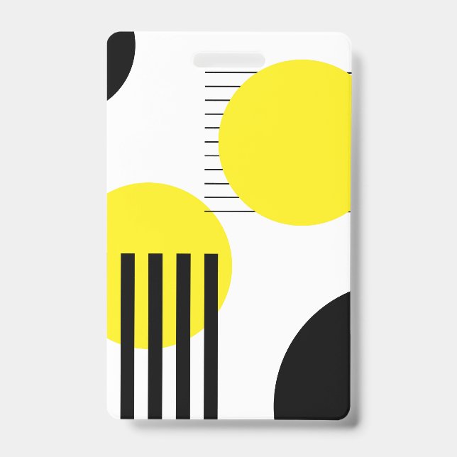 Badge Conception abstraite (Avant)