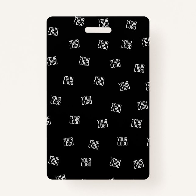 Badge Conception aléatoire, logo ou image d'entreprise (Devant)