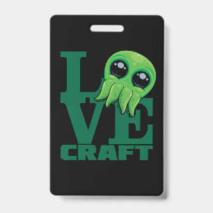 Badge Conception de Lovecraft Bébé Cthulhu – Amour migno