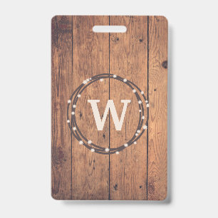 Badge Conception de monogramme