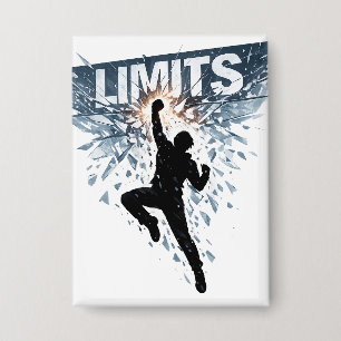 Badge Conception de motivation sans limites 