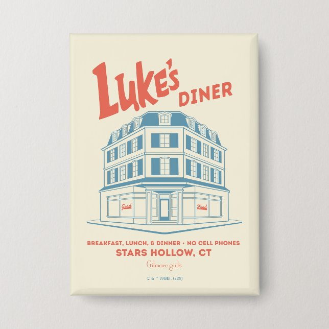 Badge Conception du diner de Luke Stars Hollow (Recto)