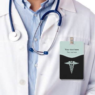 Badge Conception Médicale de symbole de caducée