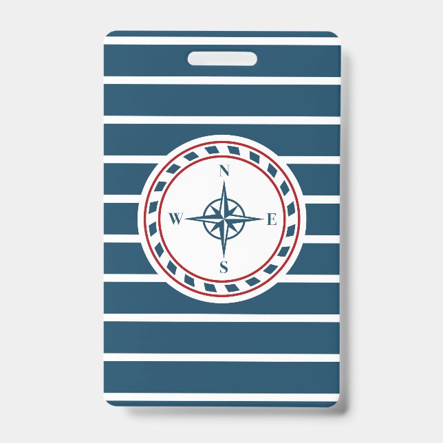 Badge Conception nautique (Avant)