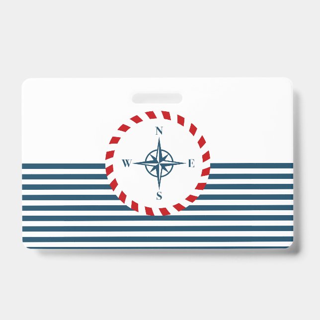 Badge Conception nautique (Avant)