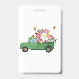 Badge Conceptions de sublimation de fleurs