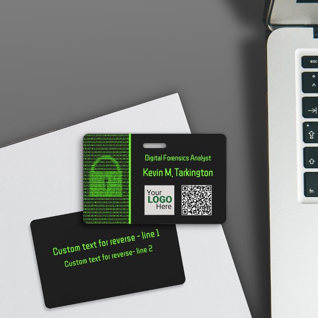 Badge Conférence Cyber & Affaires InfoSec - Verrouiller  (Créateur téléchargé)