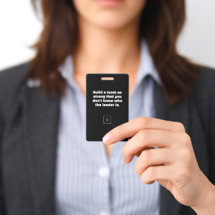 Badge Construire une équipe personnalisable