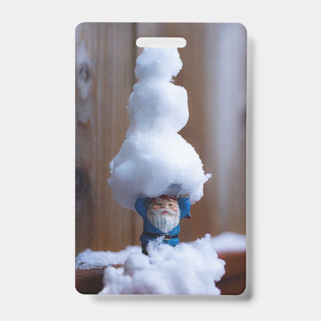 Badge Construit un bonhomme de neige V (Avant)
